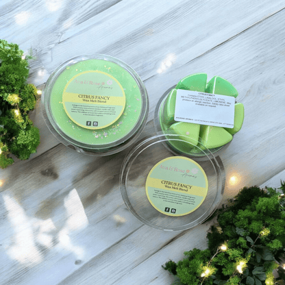 Citrus Fancy - House Blend Wax Melt Segment Pot - avarosearomas