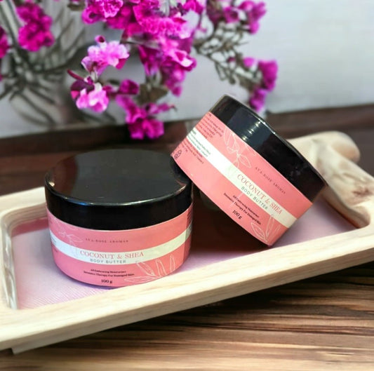 Coconut & Shea Body Butter - avarosearomas