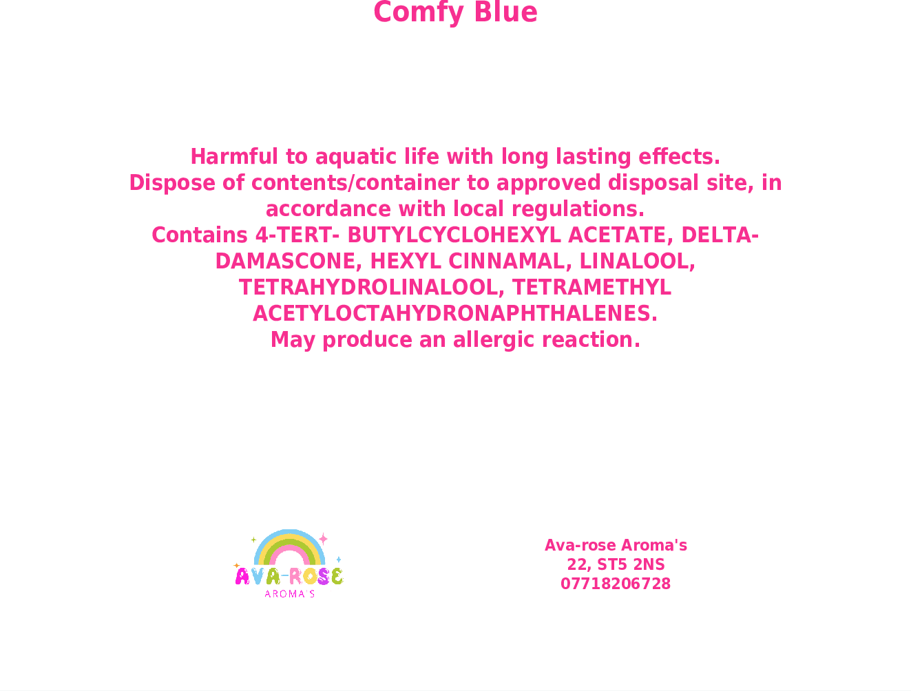 Comfy Blue - Washer Wax Melt - avarosearomas