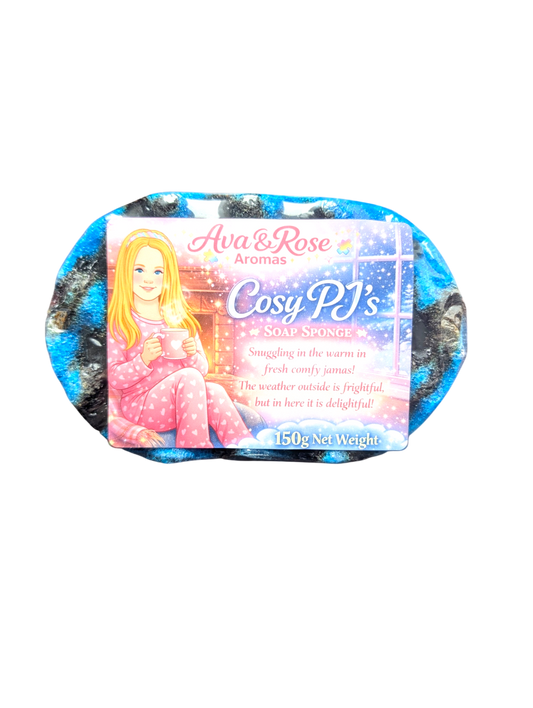 Cosy Pjs - Exfoliating Soap Sponge - avarosearomas