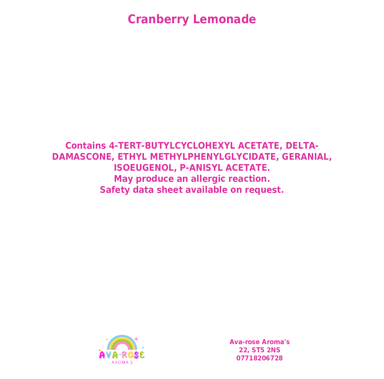 Cranberry Lemonade