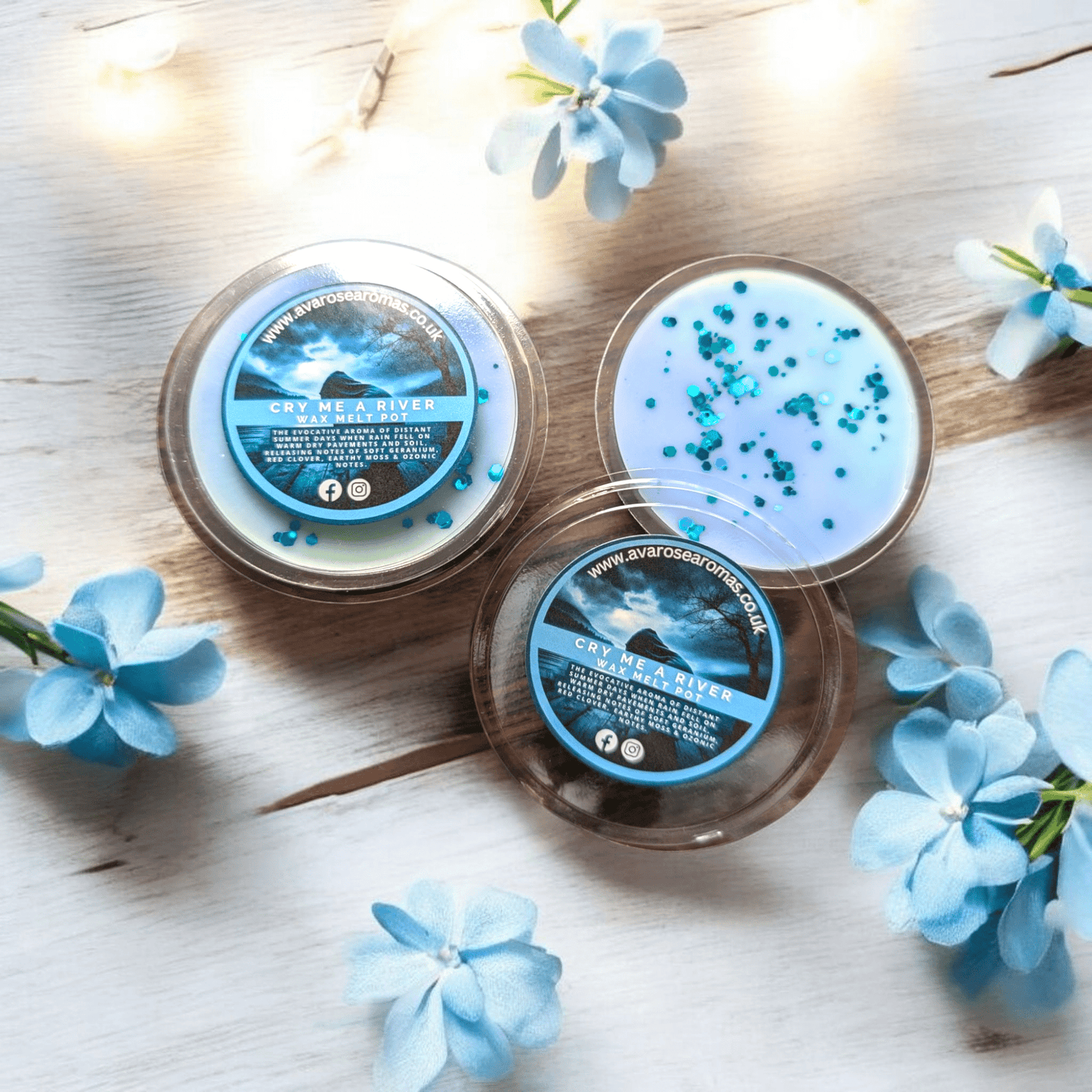 Cry Me A River - Wax Melt Segment Pot - avarosearomas