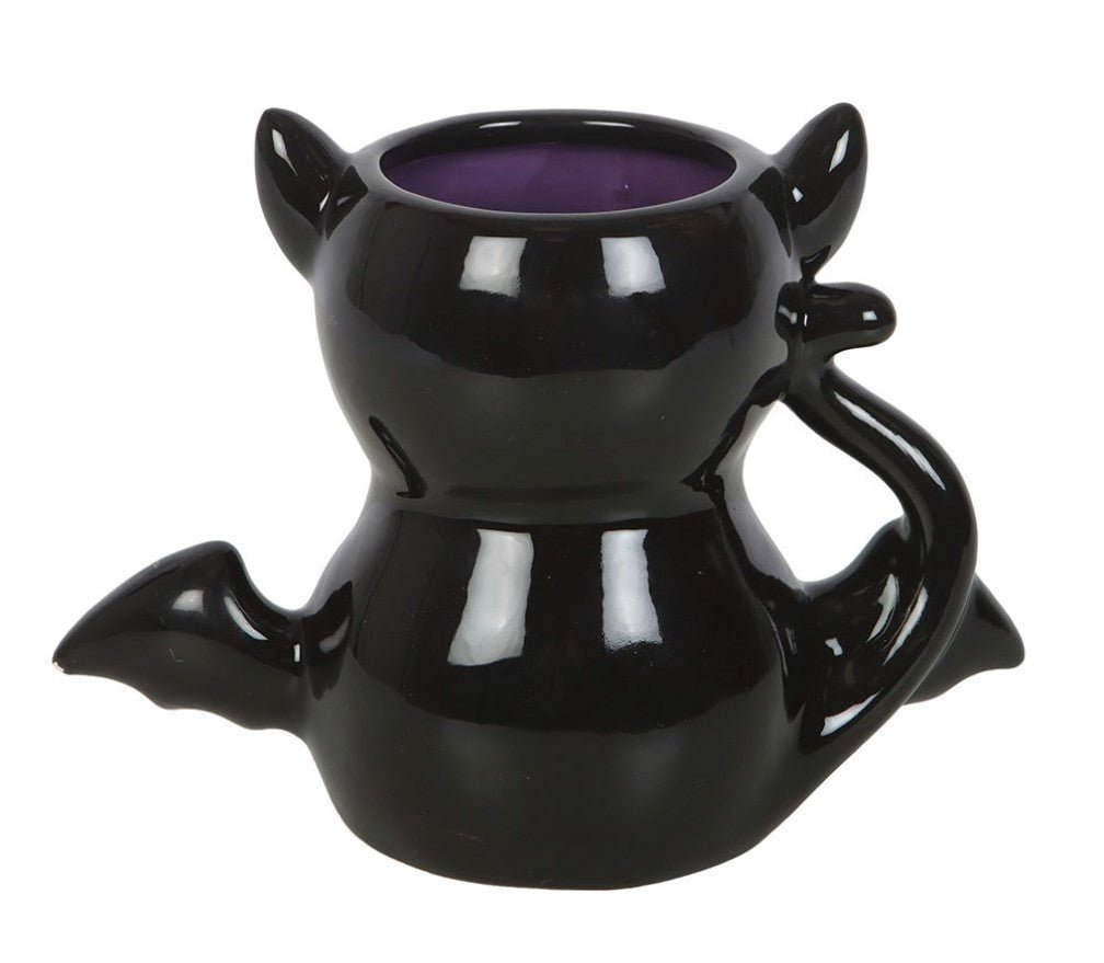 Cute & Creepy Cat Bag Mug - avarosearomas