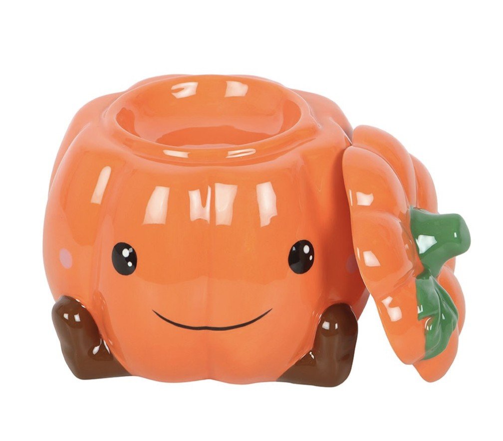 Cute Smiling Pumpkin - Ceramic Burner - avarosearomas