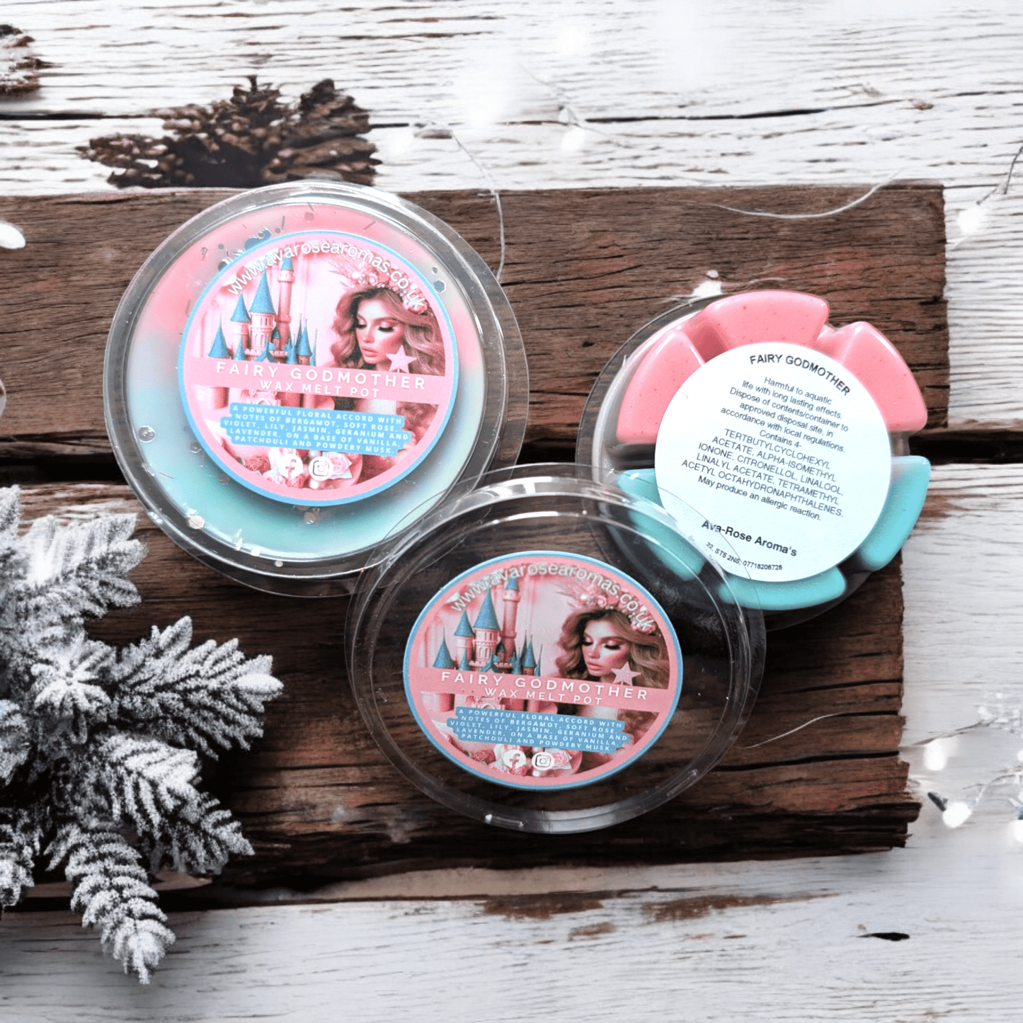 Fairy Godmother - Wax Melt Segment Pot - avarosearomas