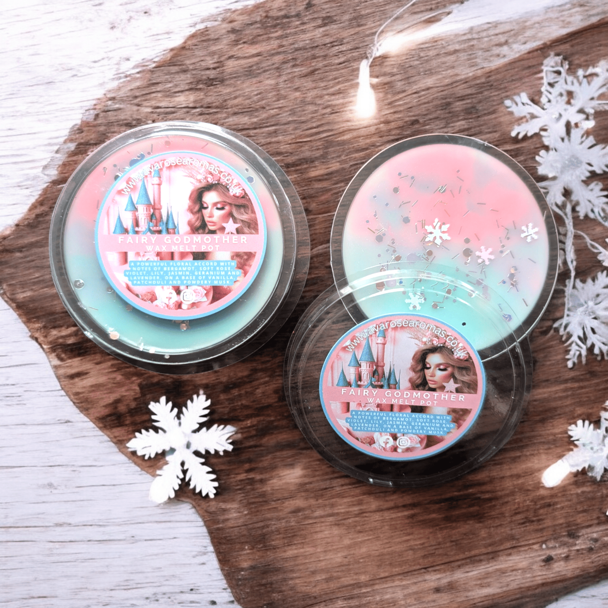 Fairy Godmother - Wax Melt Segment Pot - avarosearomas