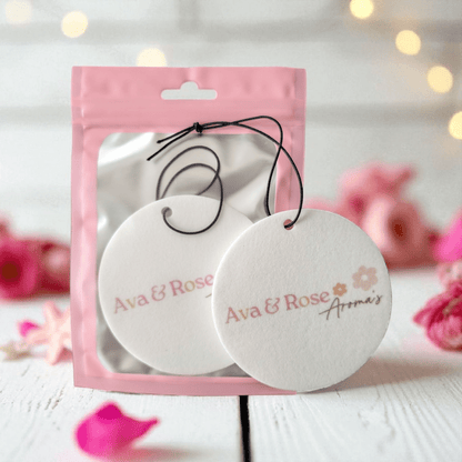 Felt Car Perfumes - Varies Scents Available - avarosearomas