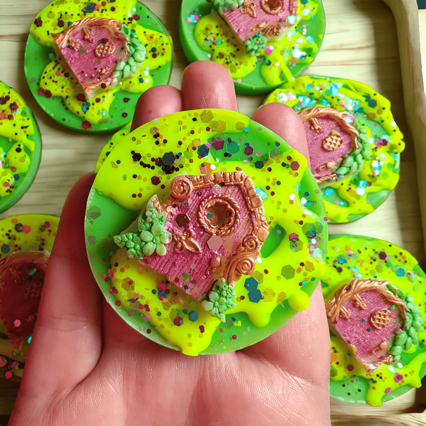 Flora Garden - Fairy Door Wax Melt Slab - avarosearomas