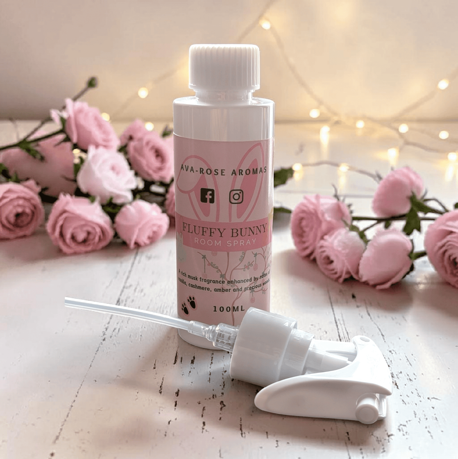 Fluffy Bunny - Room & Linen Spray - avarosearomas
