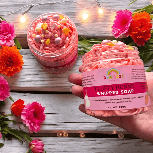 Fluffy Bunny Whipped Soap - avarosearomas