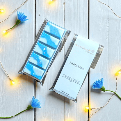 Fluffy Skies - Wax Melt Snap Bar - avarosearomas
