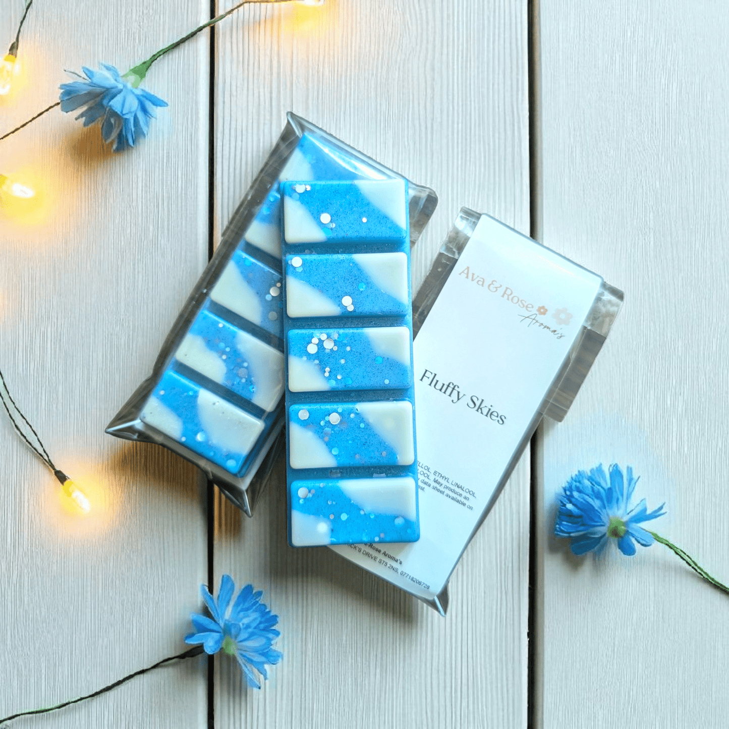 Fluffy Skies - Wax Melt Snap Bar - avarosearomas