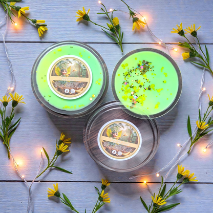 Foam Banana Fairy - House Blend Wax Segment Pot - avarosearomas