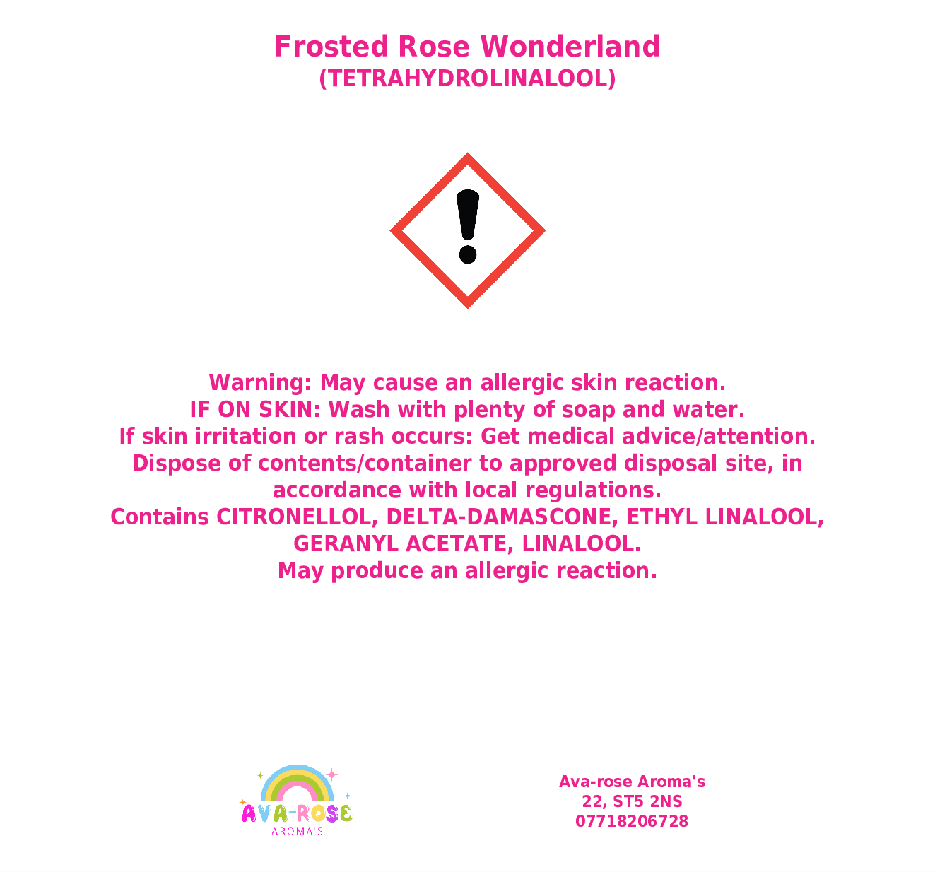 Frosted Rose Wonderland Gonk Snap Bar