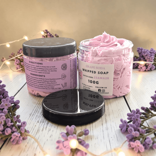 Grape Soda - Foaming Whipped Soap - avarosearomas