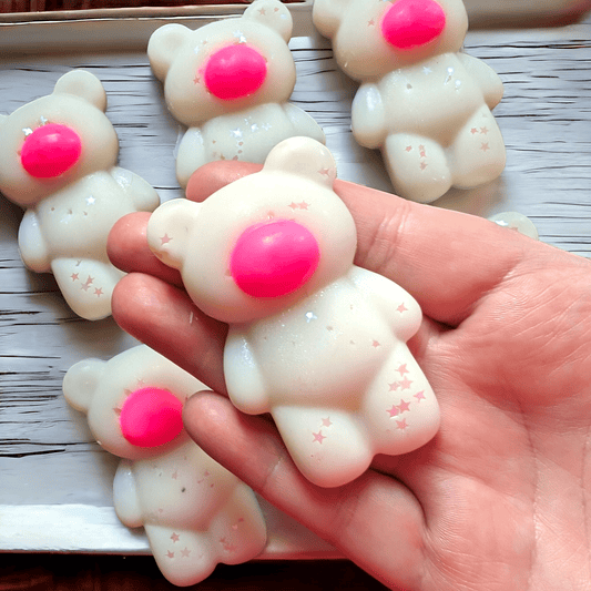 Icing Sugar - Cute Bear Wax Melt - avarosearomas