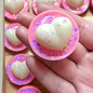 Icing Sugar - Heart Mini Wax Slab - avarosearomas