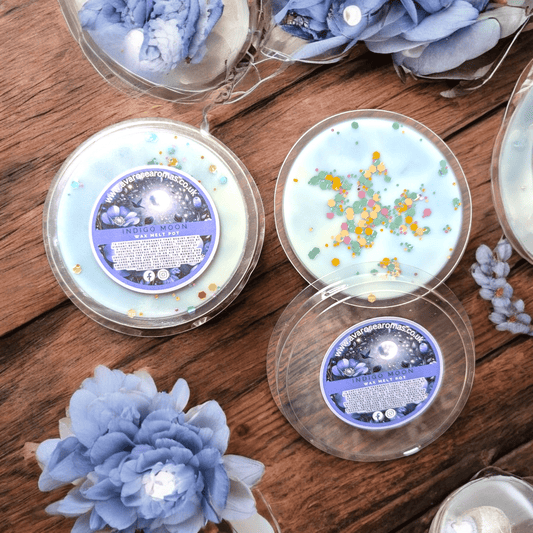 Indigo Moon - Wax Melt Segment Pot - avarosearomas