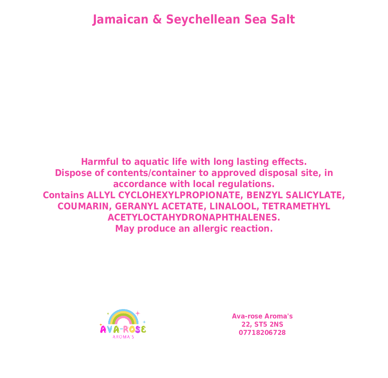 Jamaican & Seychellean Sea Salt Flower