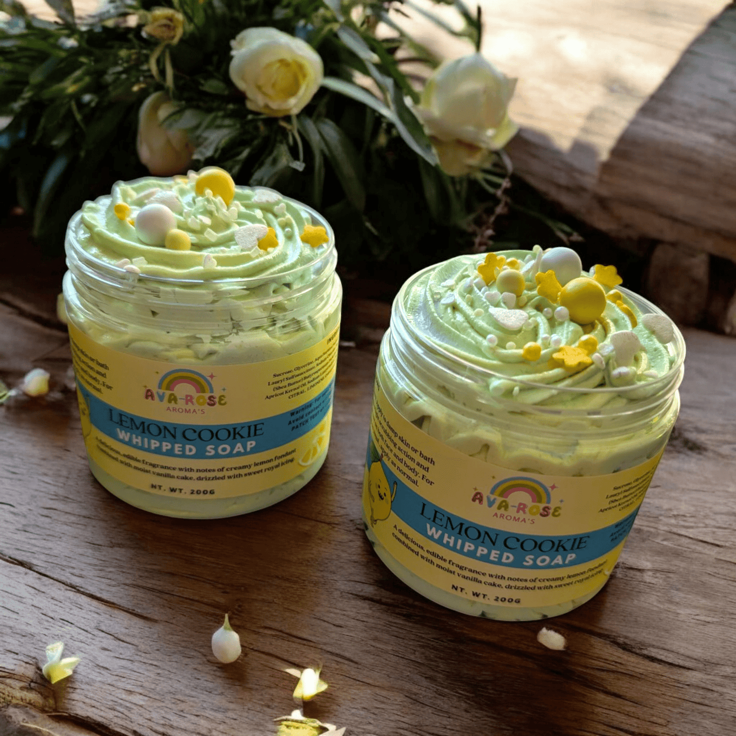 Lemon Cookie Whipped Soap - avarosearomas