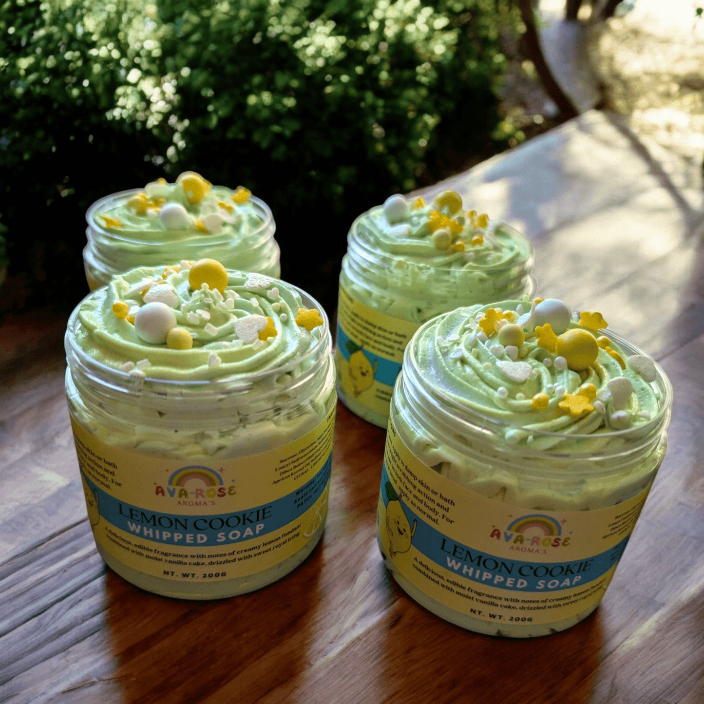 Lemon Cookie Whipped Soap - avarosearomas