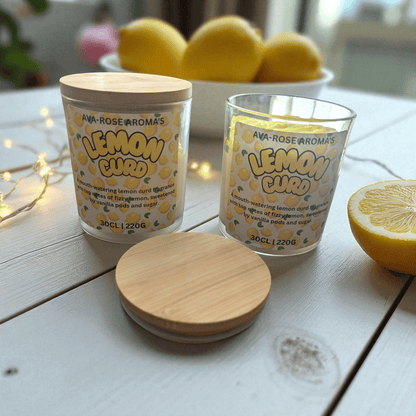 Lemon Curd Whipped Candle - avarosearomas