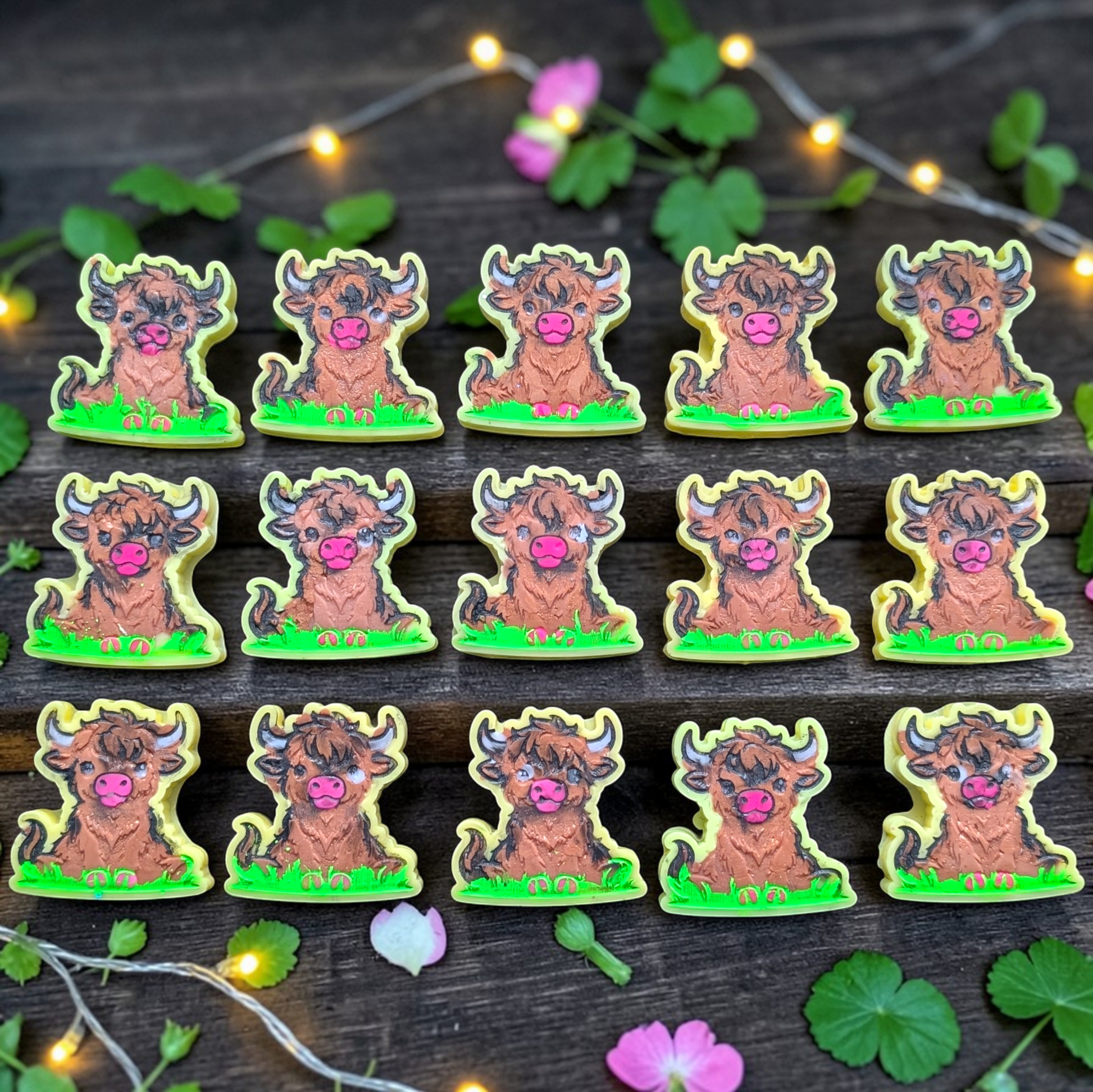 Lemon Kissed - Highland Cow Wax Melt - avarosearomas