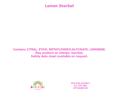 Lemon Sherbet - Wax Melt - avarosearomas