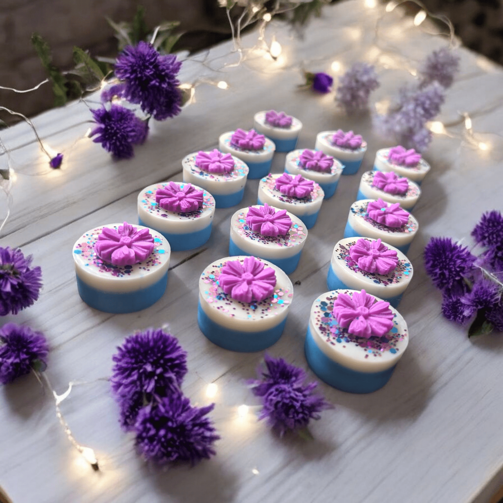 Lenny Enchanted Wild Flowers - Flower Mini Wax Slab - avarosearomas