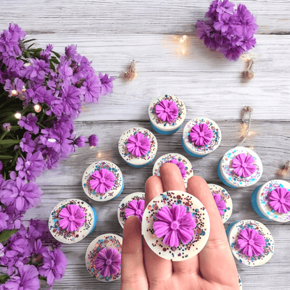 Lenny Enchanted Wild Flowers - Flower Mini Wax Slab - avarosearomas