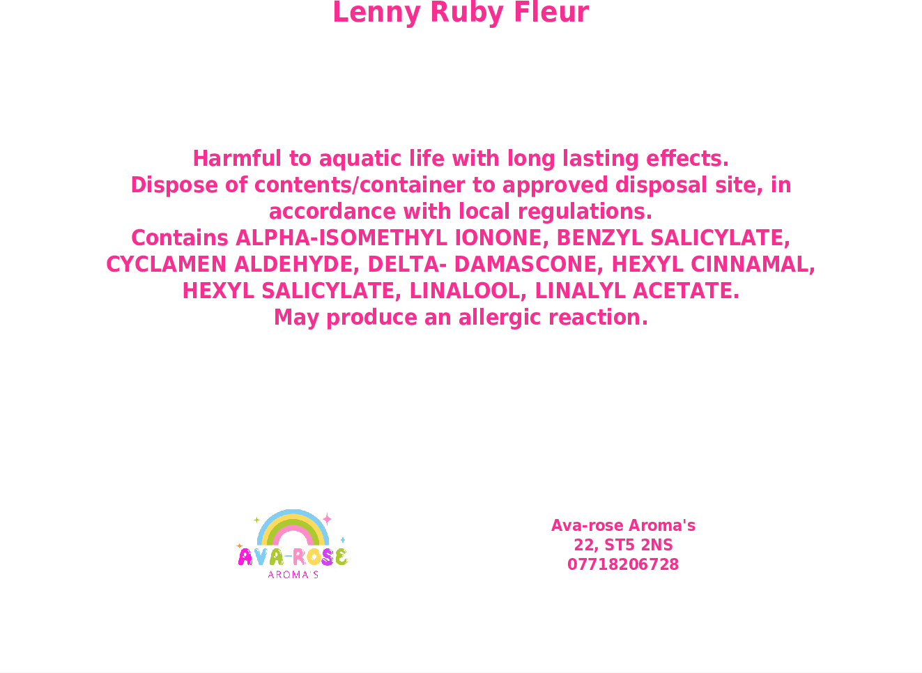 Lenny Ruby Fleur Washing Machine