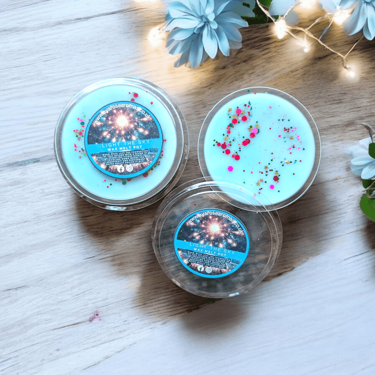 Light The Sky - Wax Melt Segment Pot - avarosearomas