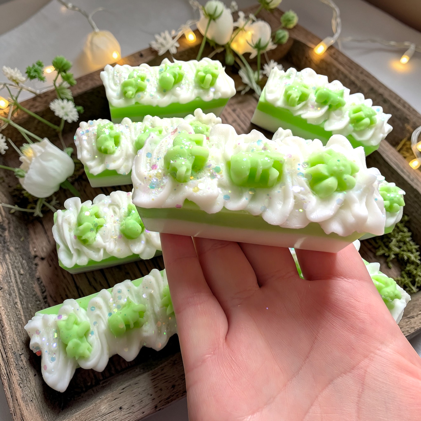 Lime Slush - Dinosaur Whipped Wax Slab - avarosearomas