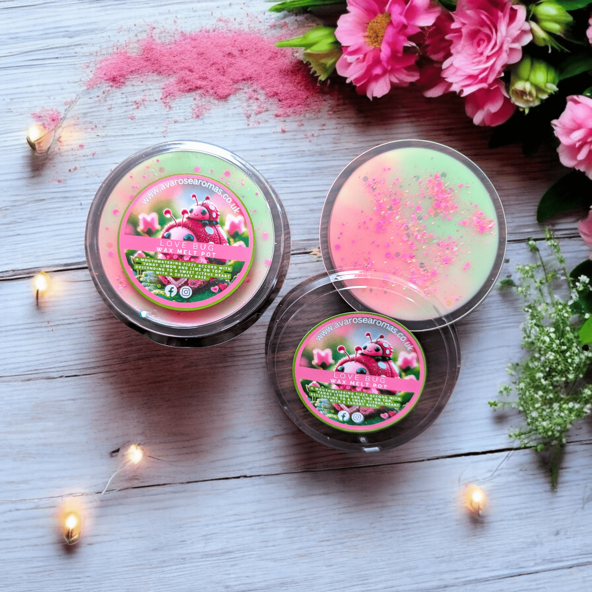 Love Bug - Wax Melt Segment Pot - avarosearomas