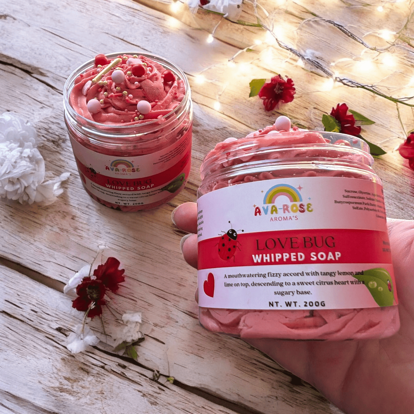 Love Bug Whipped Soap - avarosearomas