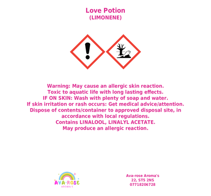 Love Potion - Wax Melt Segment Pot - avarosearomas