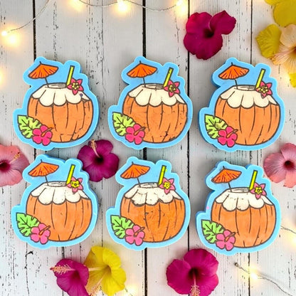 Malibu- Coconut Shaped Wax Melt - avarosearomas