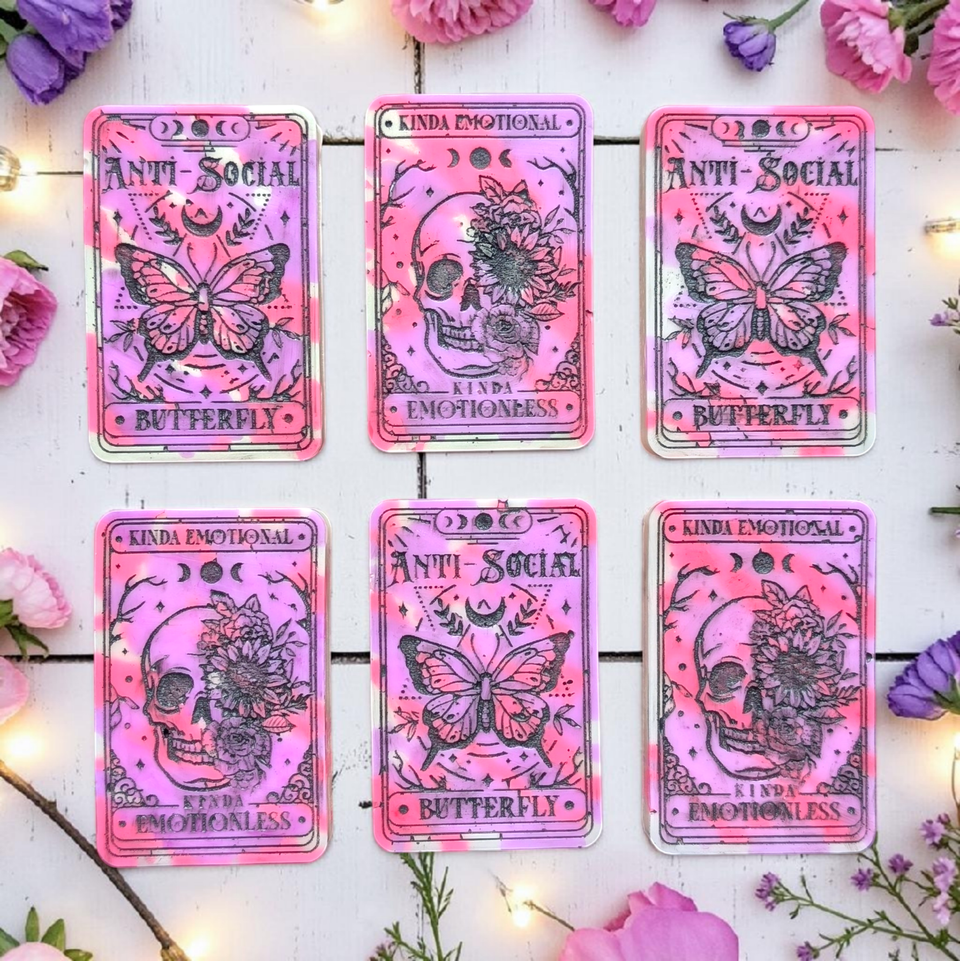 Marshmallow & Candyfloss - Tarot Card Wax Melt - avarosearomas