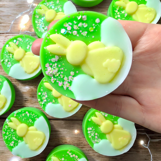 Mint Choc Chip Ice cream - Bunny Wax Melt Slab - avarosearomas