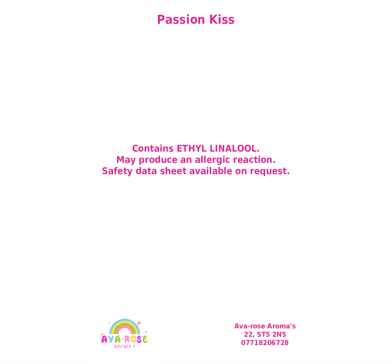 Passion Kiss - Valentine's Wax Melt Slab - avarosearomas