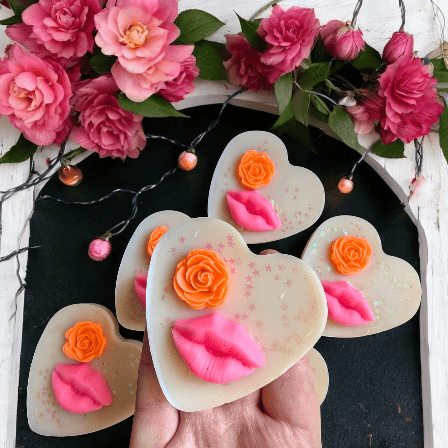 Passion Kiss - Valentine's Wax Melt Slab - avarosearomas