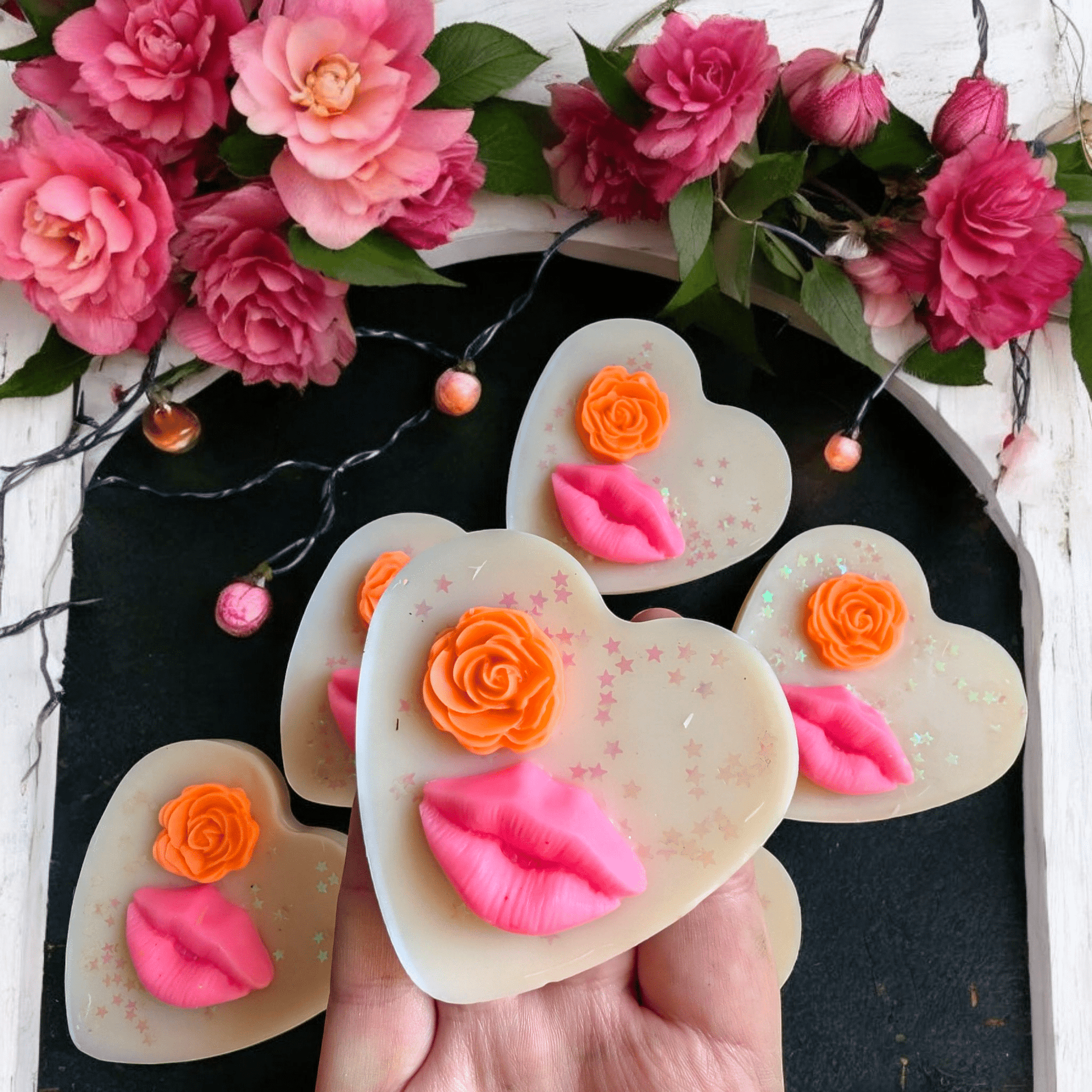 Passion Kiss - Valentine's Wax Melt Slab - avarosearomas