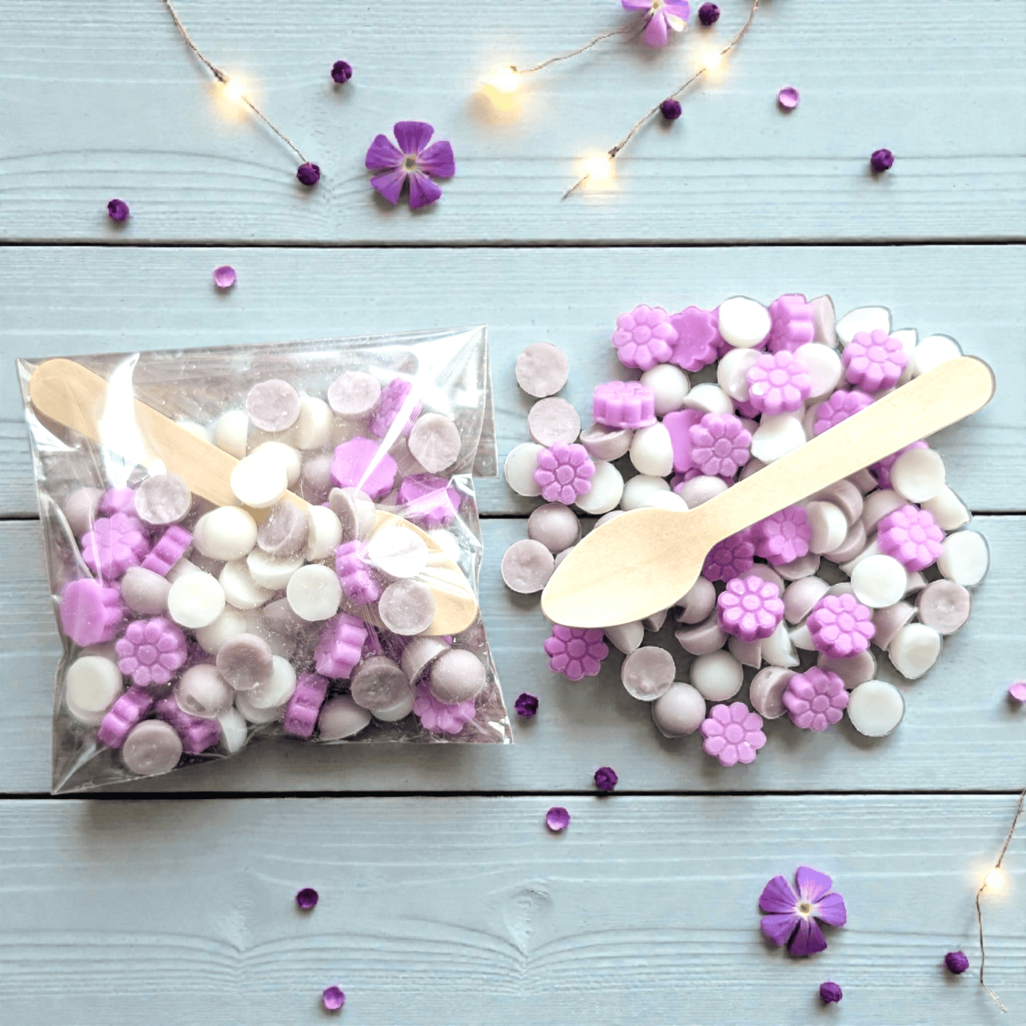 Pink Patchouli & Sweet Violet - Wax Melt Dot Scoopies - avarosearomas