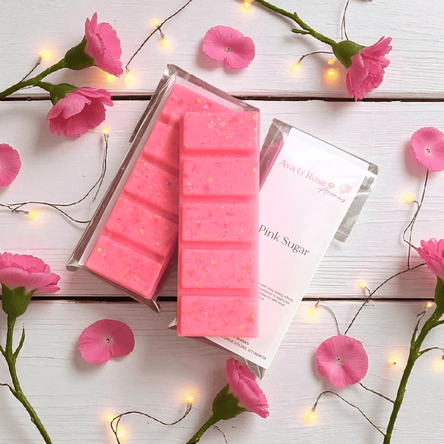 Pink Sugar - Wax Melt Snap Bar - avarosearomas
