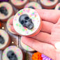 Skittle Explosion – Rainbow Skull Mini Wax Slab