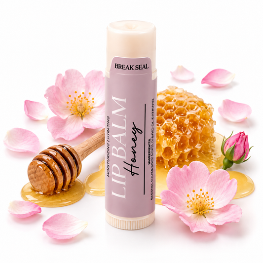 Honey- Flavoured Moisturising Lip Balm