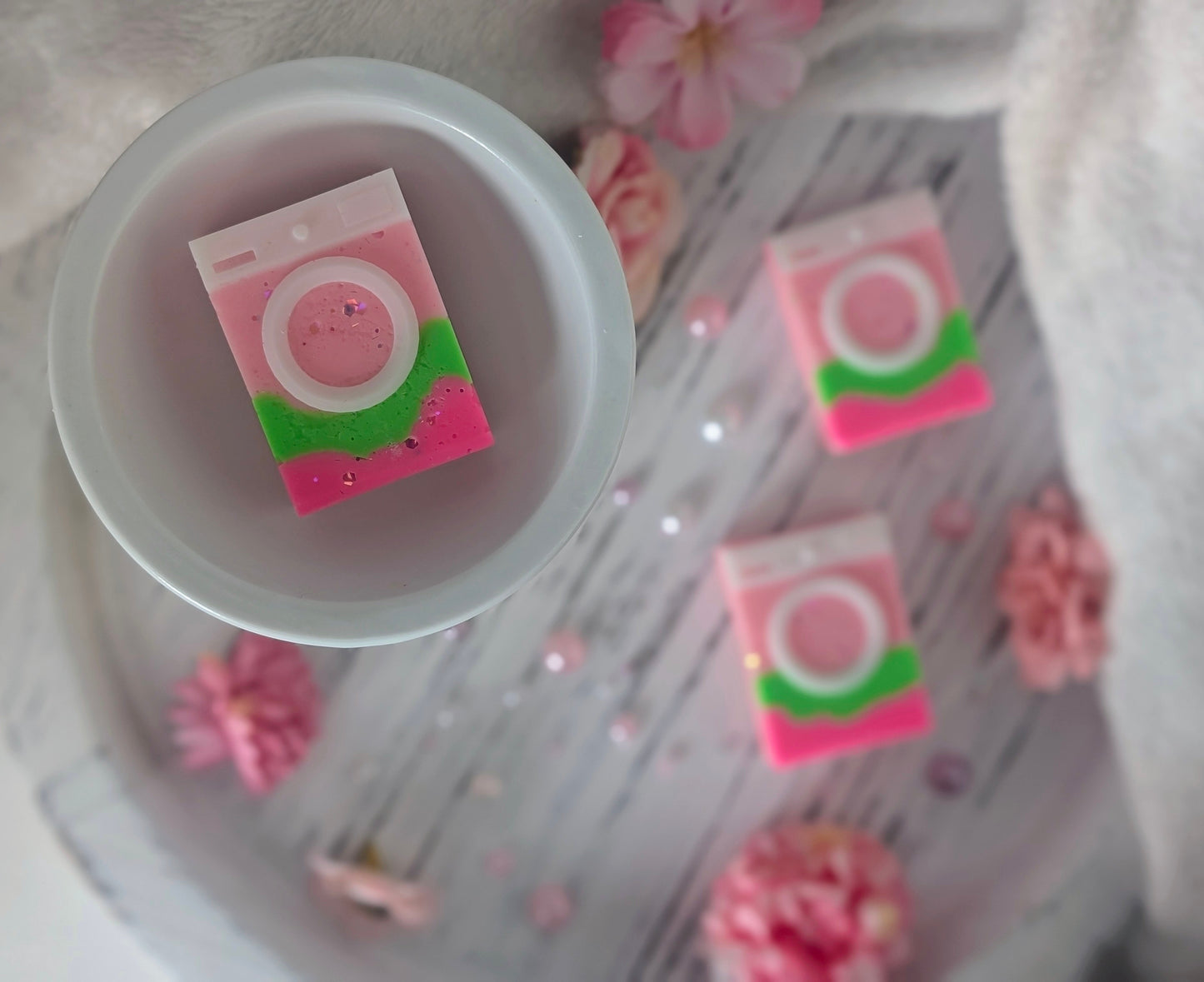 Lenny Pink Tulips & White Jasmine- Washer Wax Melt