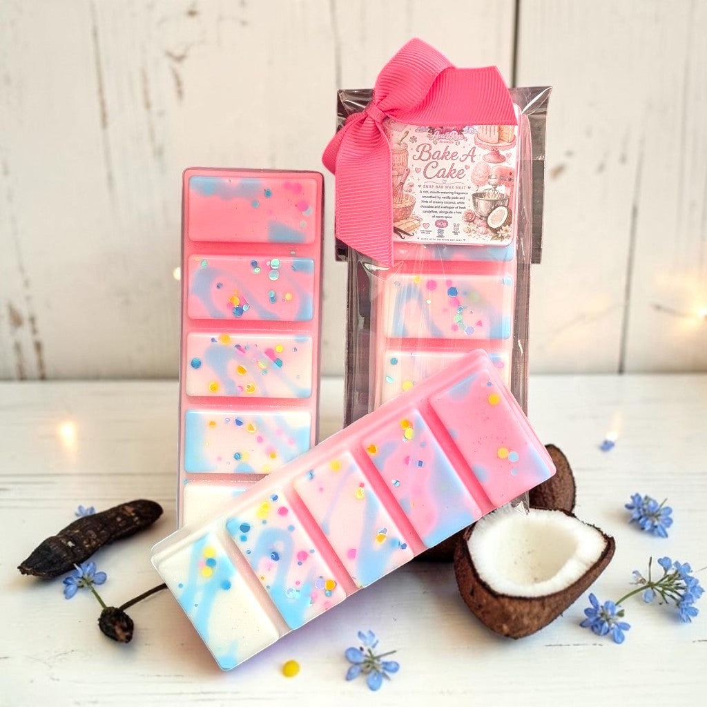 Bake A Cake- Wax Melt Snap Bar