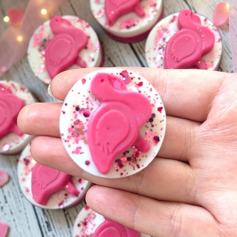 Feelin’ Flamazing – Flamingo Mini Wax Melt Slab