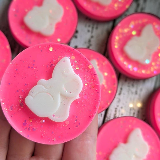 Marshmallow & Scottish Raspberry-  Mouse Wax Melt Slab